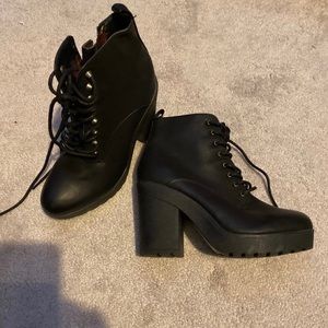 Black Madden Girl Boots 8M